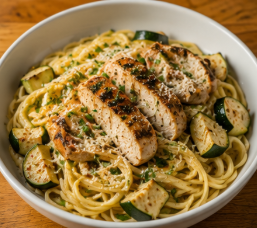 Lemon chicken pasta